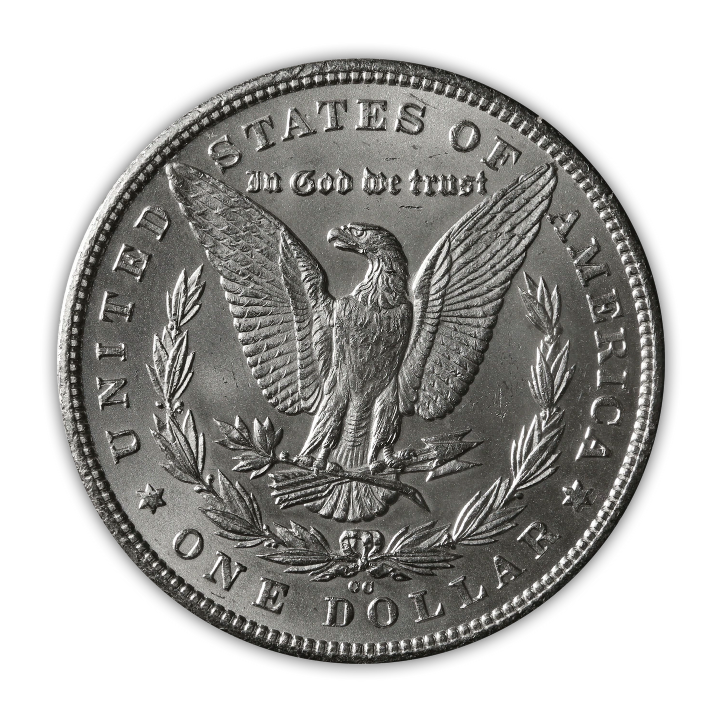 1880 Morgan Silver Dollar Carson City - Brilliant Uncirculated - CoinsTV