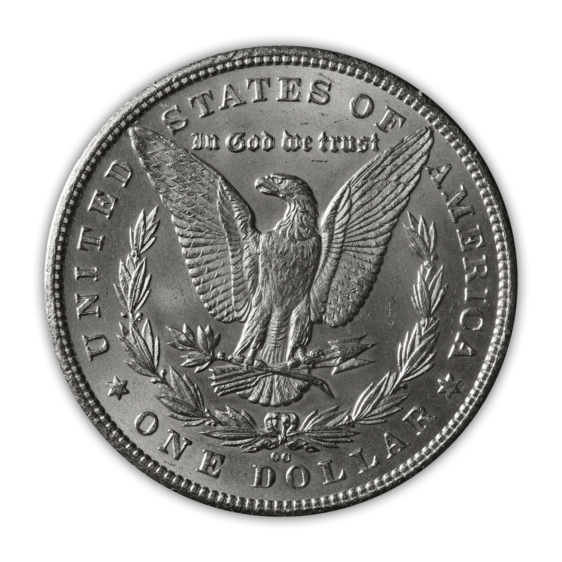 1880 Morgan Silver Dollar Carson City - Brilliant Uncirculated - CoinsTV