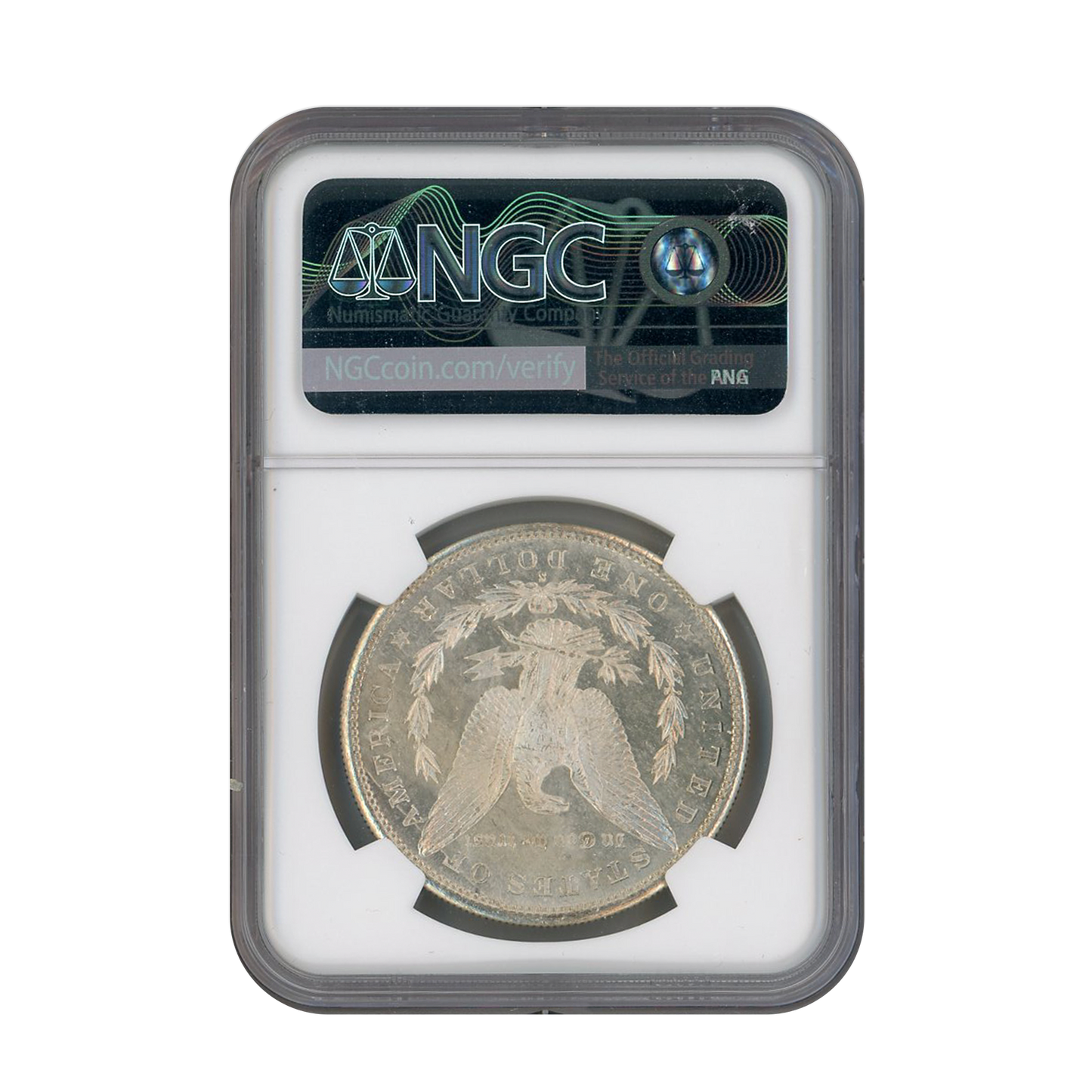 1881 S Silver Morgan Dollar San Francisco - NGC MS65