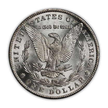 1881 Morgan Silver Dollar Carson City - Brilliant Uncirculated - CoinsTV
