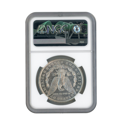 1882 O/S Morgan Silver Dollar New Orleans - NGC AU58