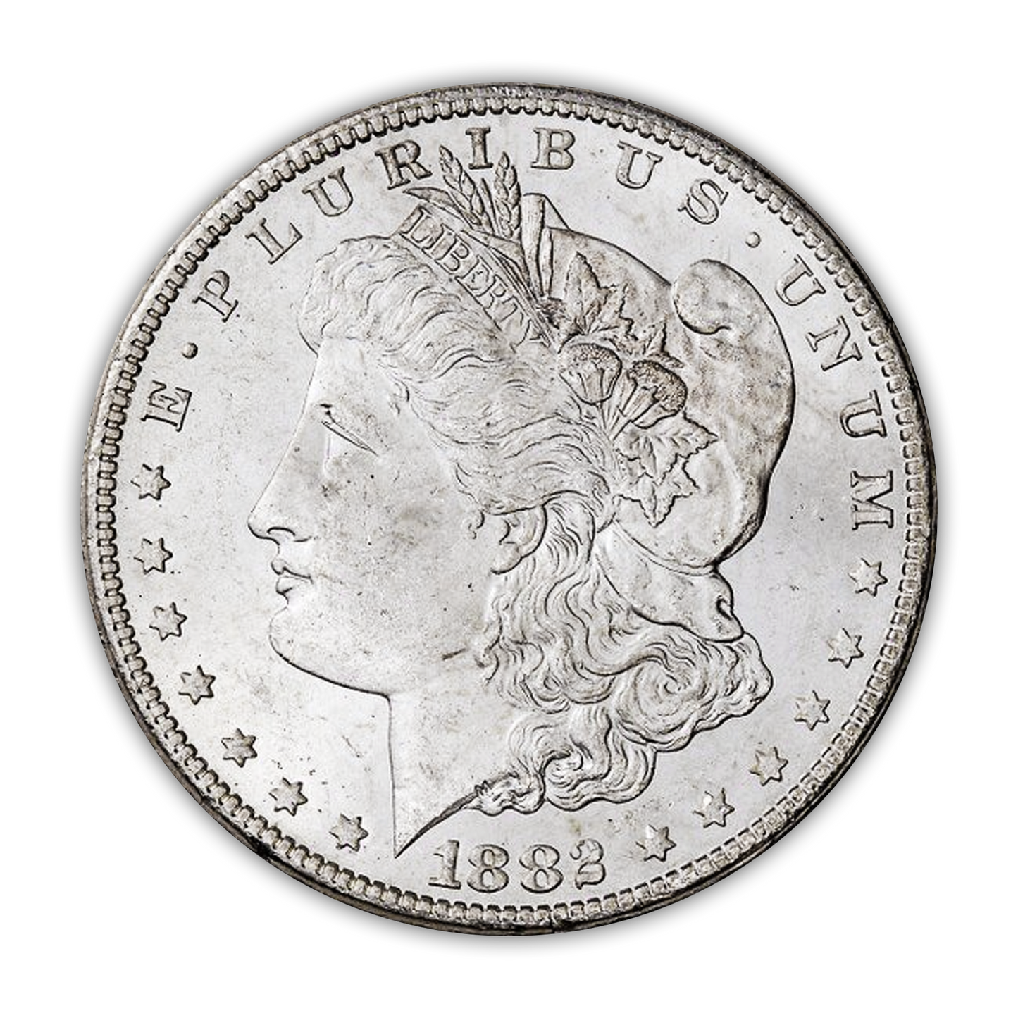 1882 Morgan Silver Dollar Carson City - Brilliant Uncirculated