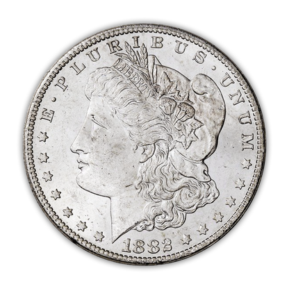 1882 Morgan Silver Dollar Carson City - Brilliant Uncirculated