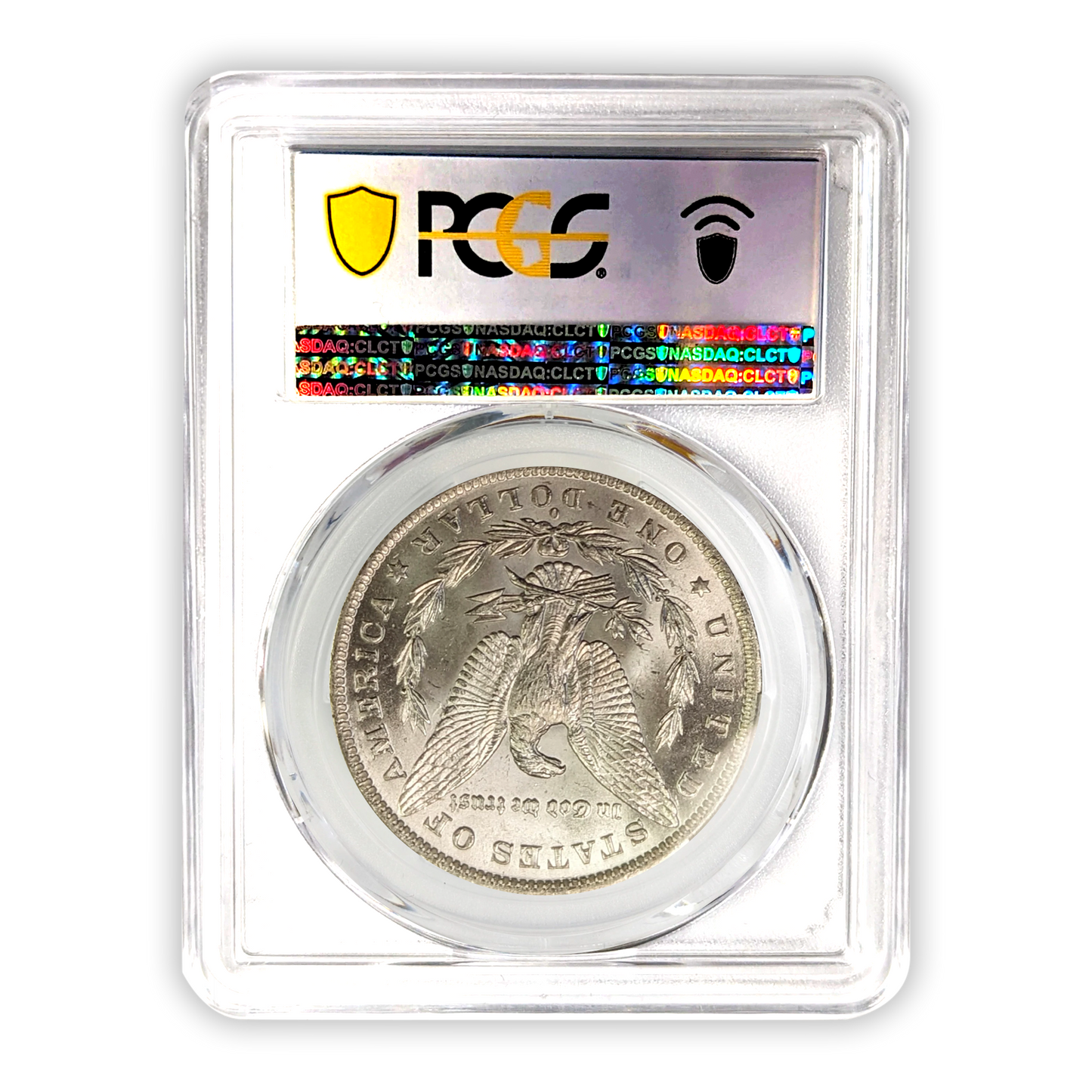 1884-O Morgan Silver Dollar New Orleans Sight White MS64
