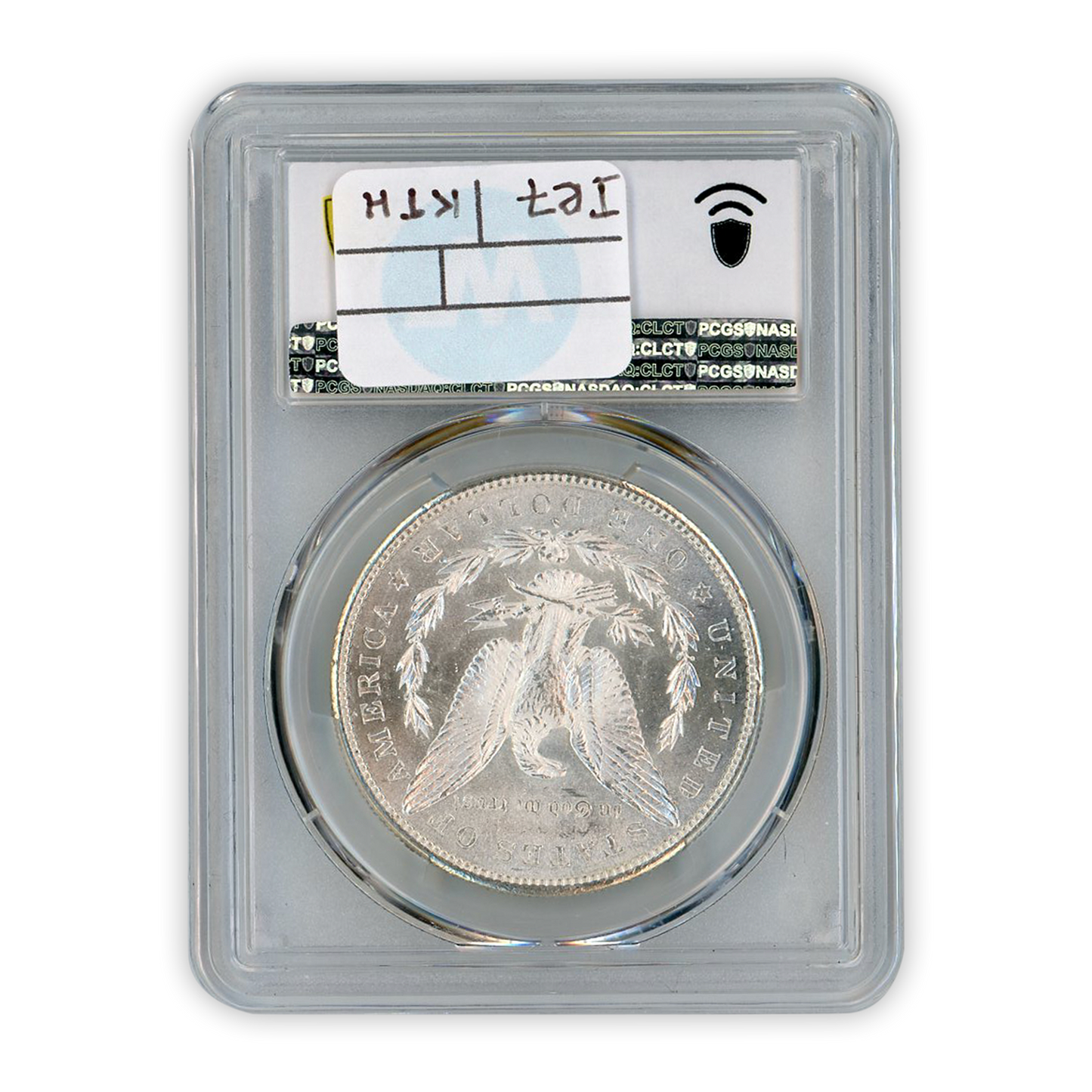 1885-S Morgan Silver Dollar San Francisco PCGS MS63 Sight White