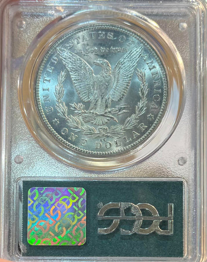 1885-CC Morgan Silver Dollar Carson City - PCGS MS63 Sight White OGH