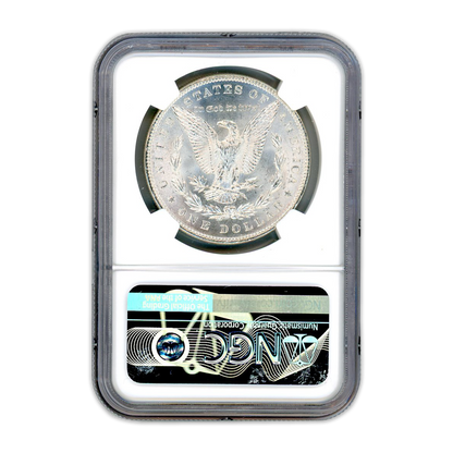 1885 Morgan Silver Dollar Philadelphia - NGC MS63 Sight White