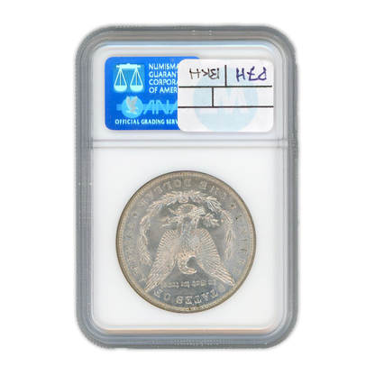 1886 Morgan Silver Dollar Philadelphia - Vam 17 DDR With Arrows - NGC MS63 - CoinsTV