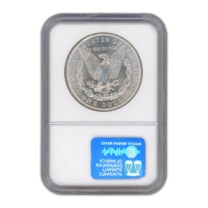 1886 Morgan Silver - NGC MS63 Sight White