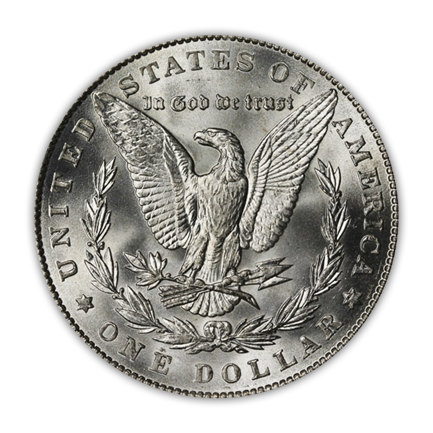 1886 Morgan Silver Dollar Philadelphia - Brilliant Uncirculated - CoinsTV