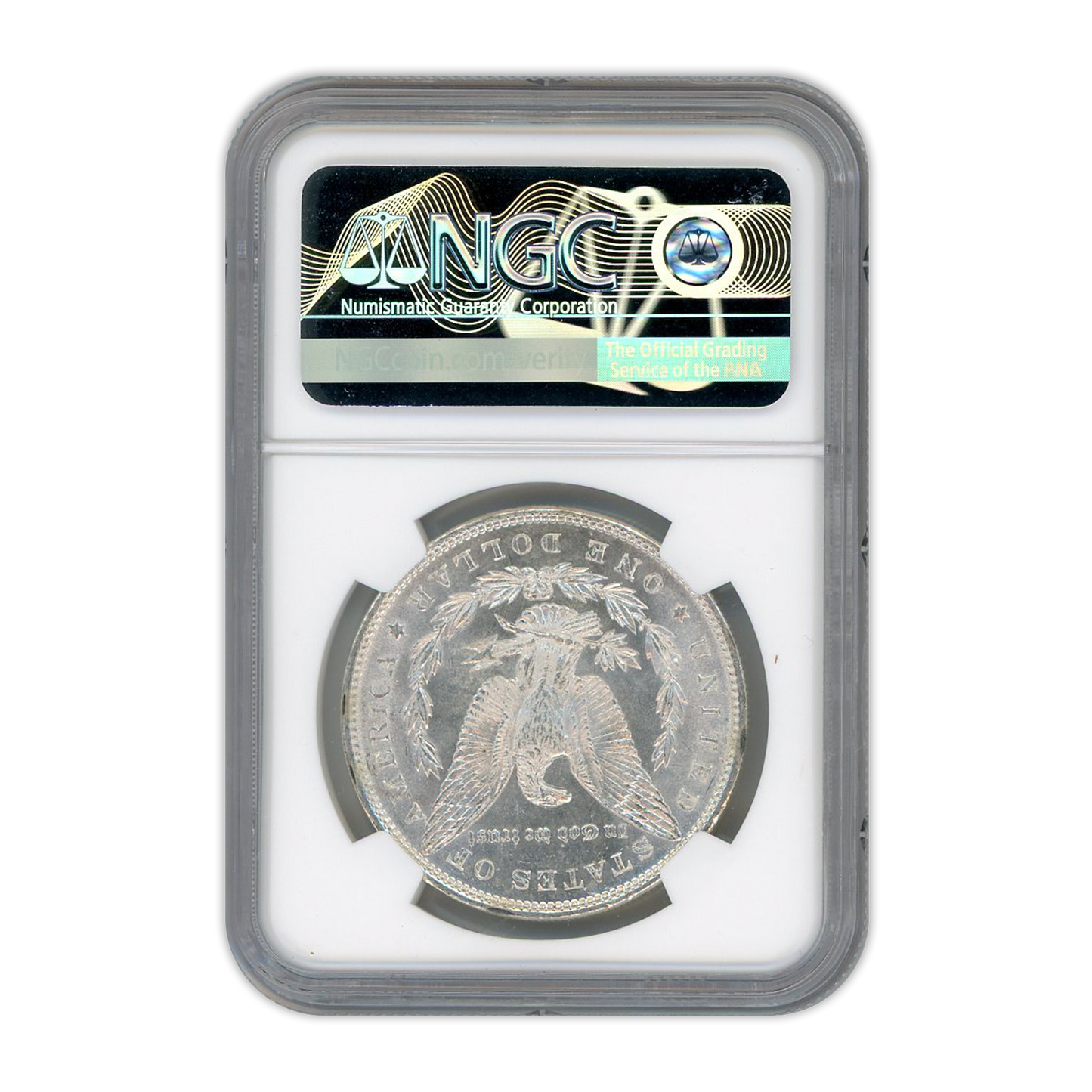 1887 Morgan Silver Dollar Philadelphia - NGC MS65