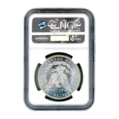 1887 Morgan Silver Dollar Philadelphia - NGC MS63 Sight White