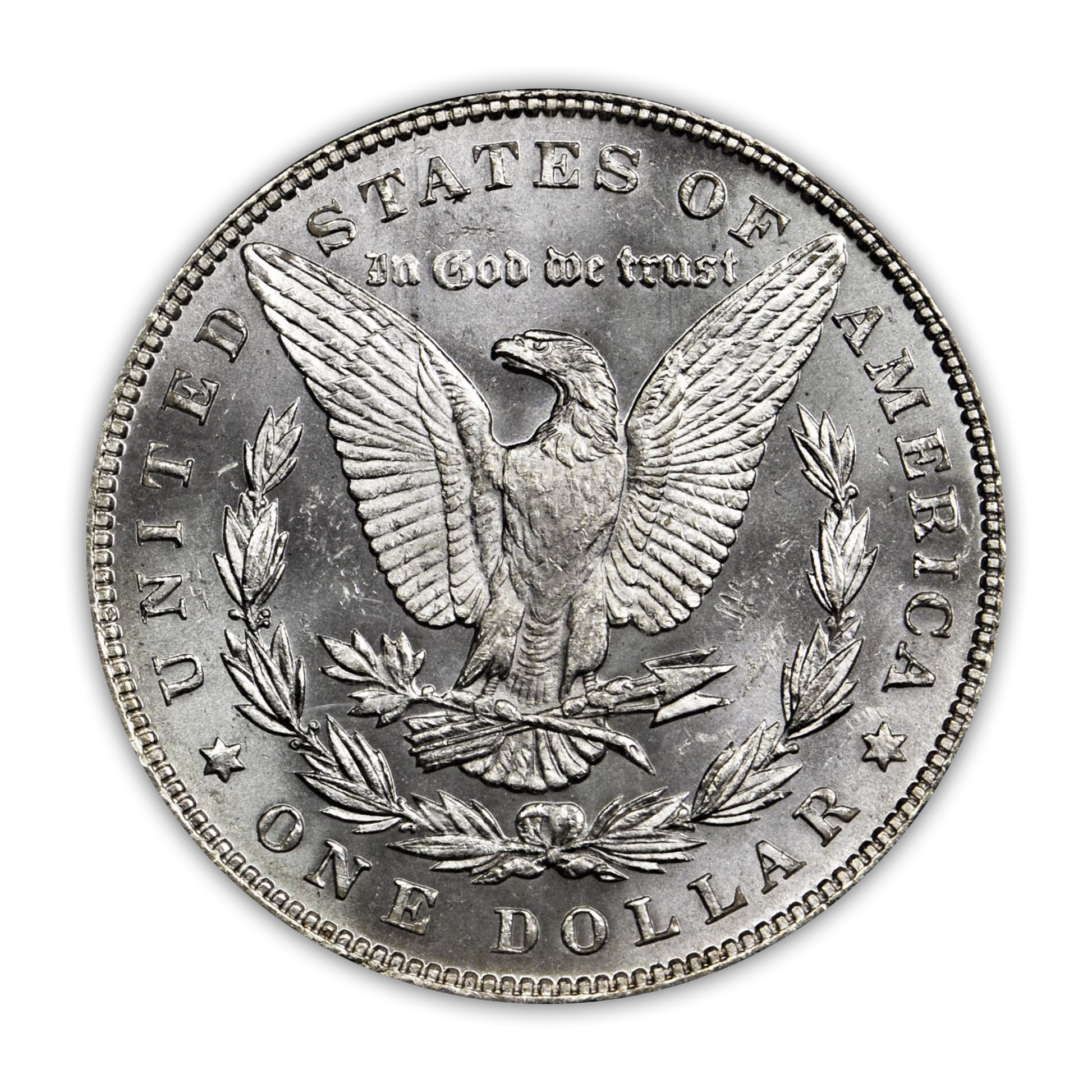 1887 Morgan Silver Dollar Philadelphia - Brilliant Uncirculated - CoinsTV