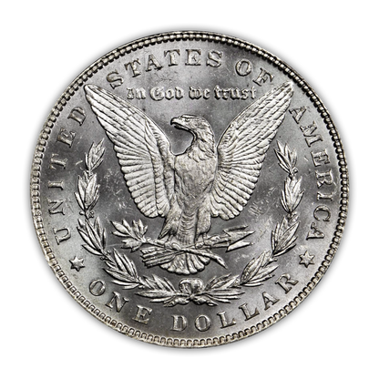 1887 Morgan Silver Dollar Philadelphia - Brilliant Uncirculated - CoinsTV