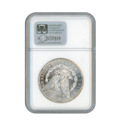 1889 S Silver Morgan Dollar Redfield San Francisco - NGC MS62