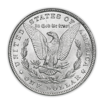 1897 Morgan Silver Dollar Philadelphia - Brilliant Uncirculated - CoinsTV