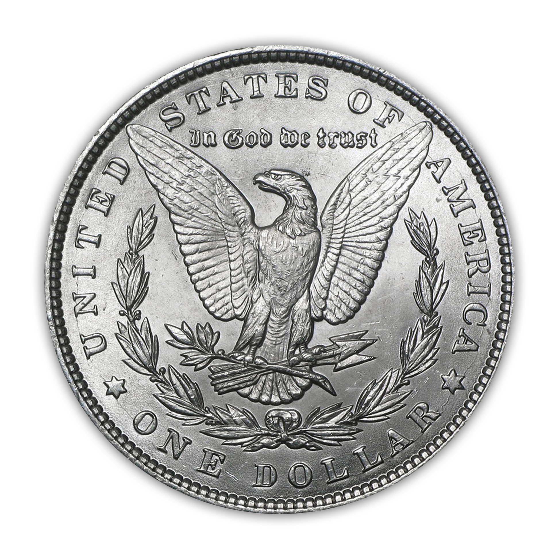 1900 Morgan Silver Dollar Philadelphia - Brilliant Uncirculated - CoinsTV