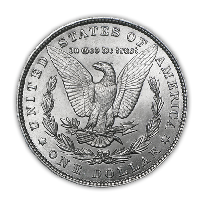 1900 Morgan Silver Dollar Philadelphia - Brilliant Uncirculated - CoinsTV