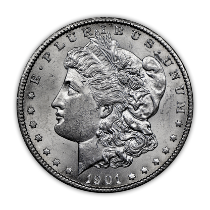 1901 Morgan Silver Dollar New Orleans - Brilliant Uncirculated