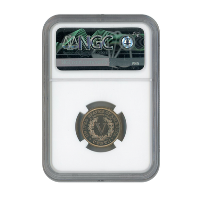 1903 Liberty Head Nickel Mint Error NGC PF66 Medallic Alignment