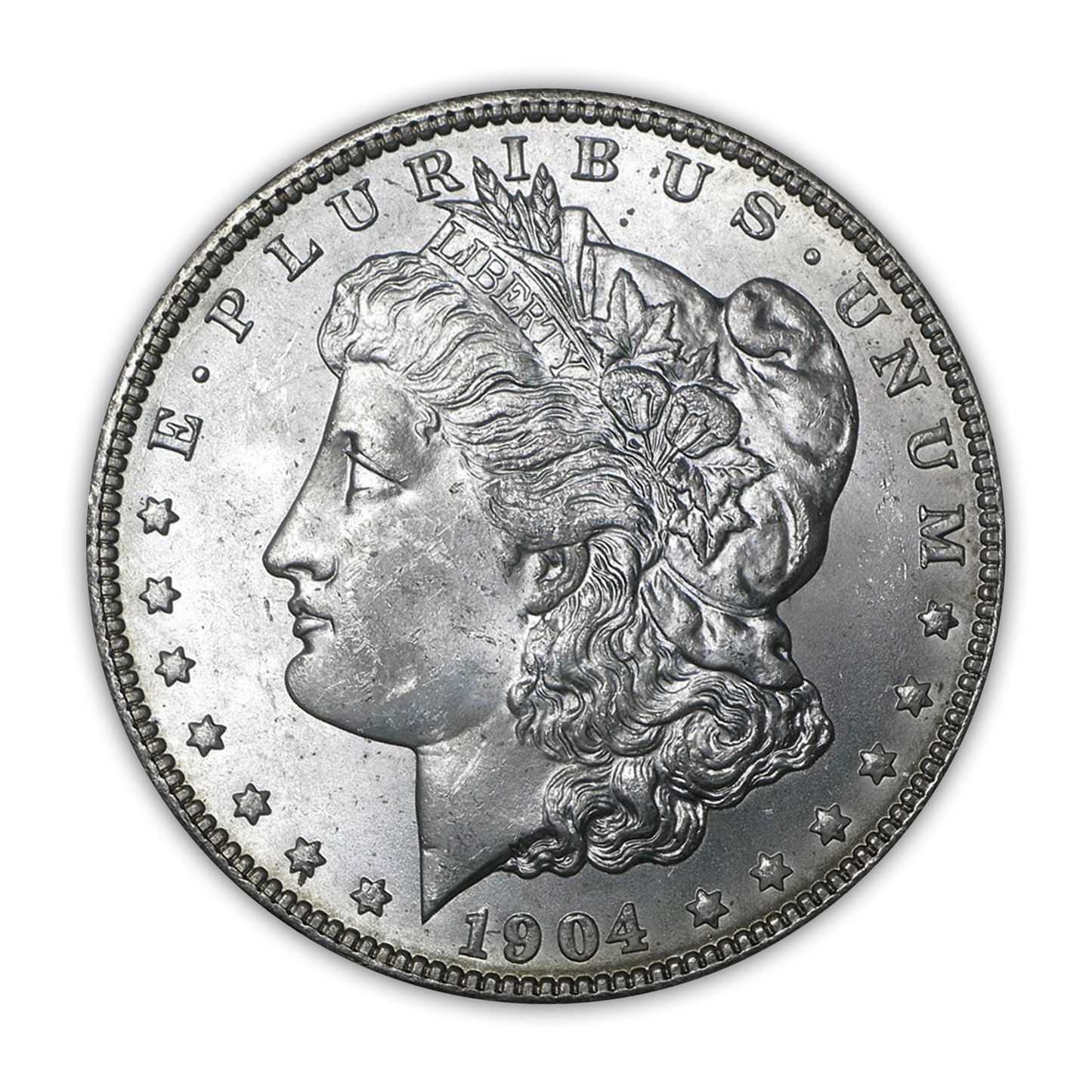 1904 Morgan Silver Dollar New Orleans - Brilliant Uncirculated