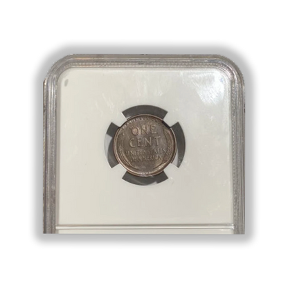1909 S VDB Lincoln Cent San Francisco - NGC AU58 BN