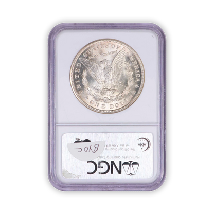 1921 Morgan Silver Dollar Denver- NCG MS65