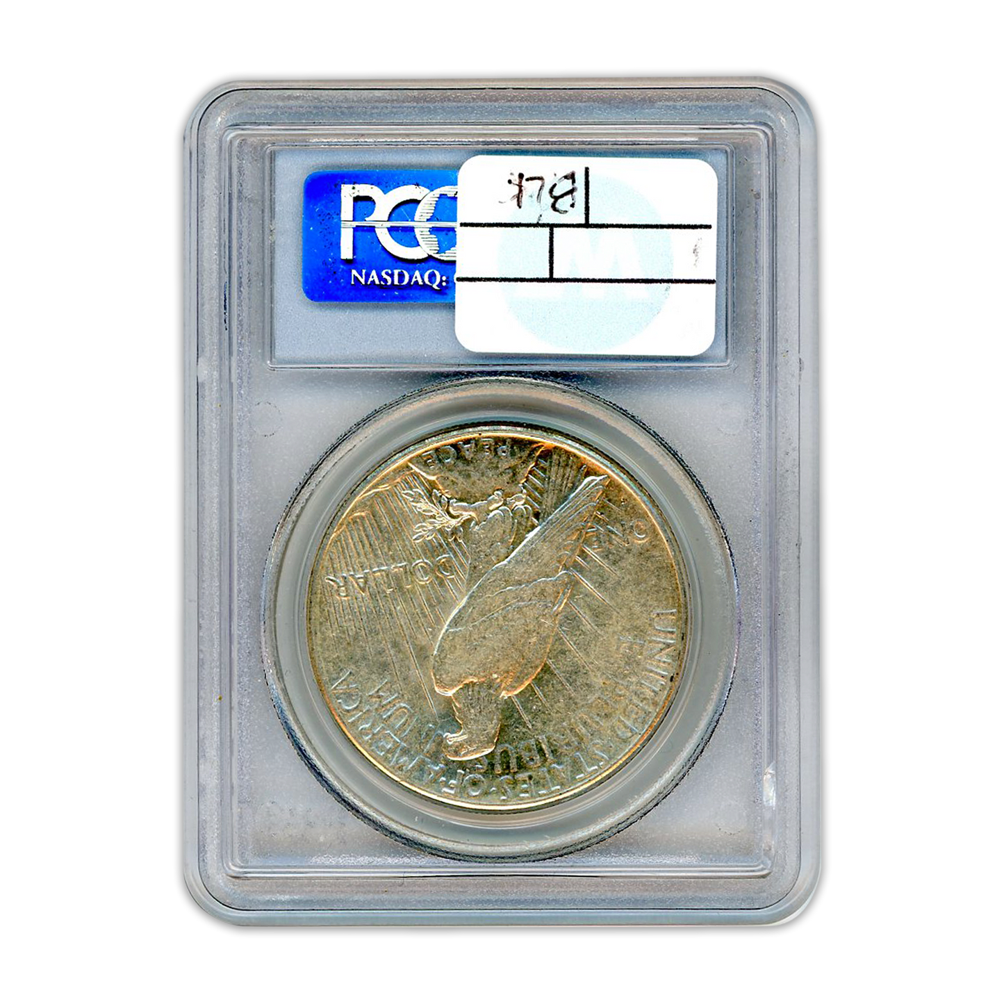 1926-S Peace Silver Dollar Philadelphia - VAM 4 Dot Variety -  PCGS AU50