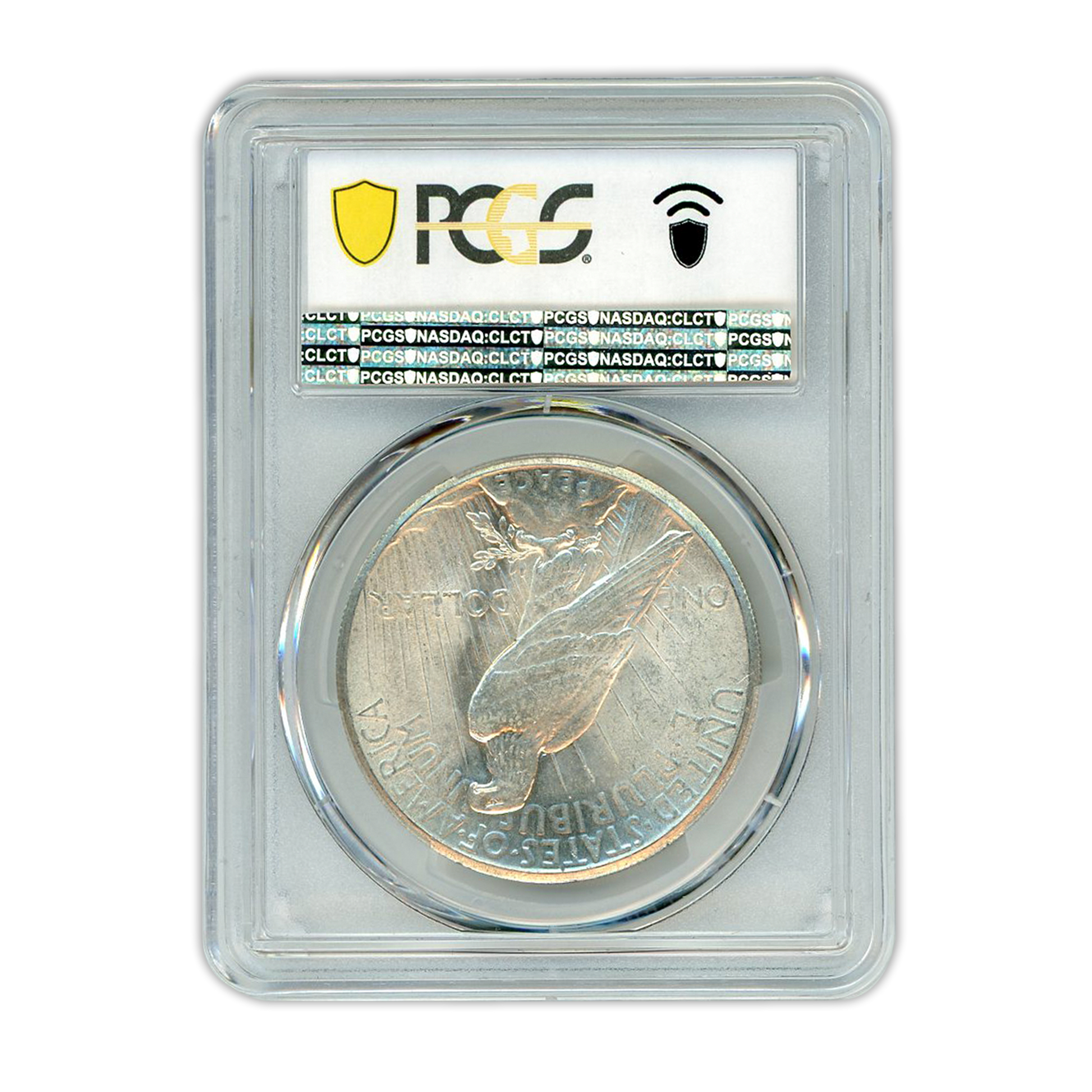1927 Peace Silver Dollar Philadelphia - PCGS MS62 - CoinsTV