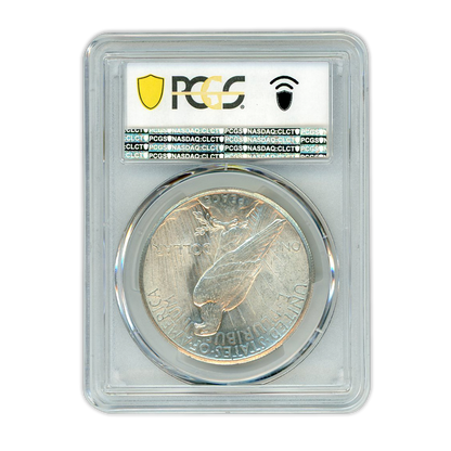 1927 Peace Silver Dollar Philadelphia - PCGS MS62 - CoinsTV