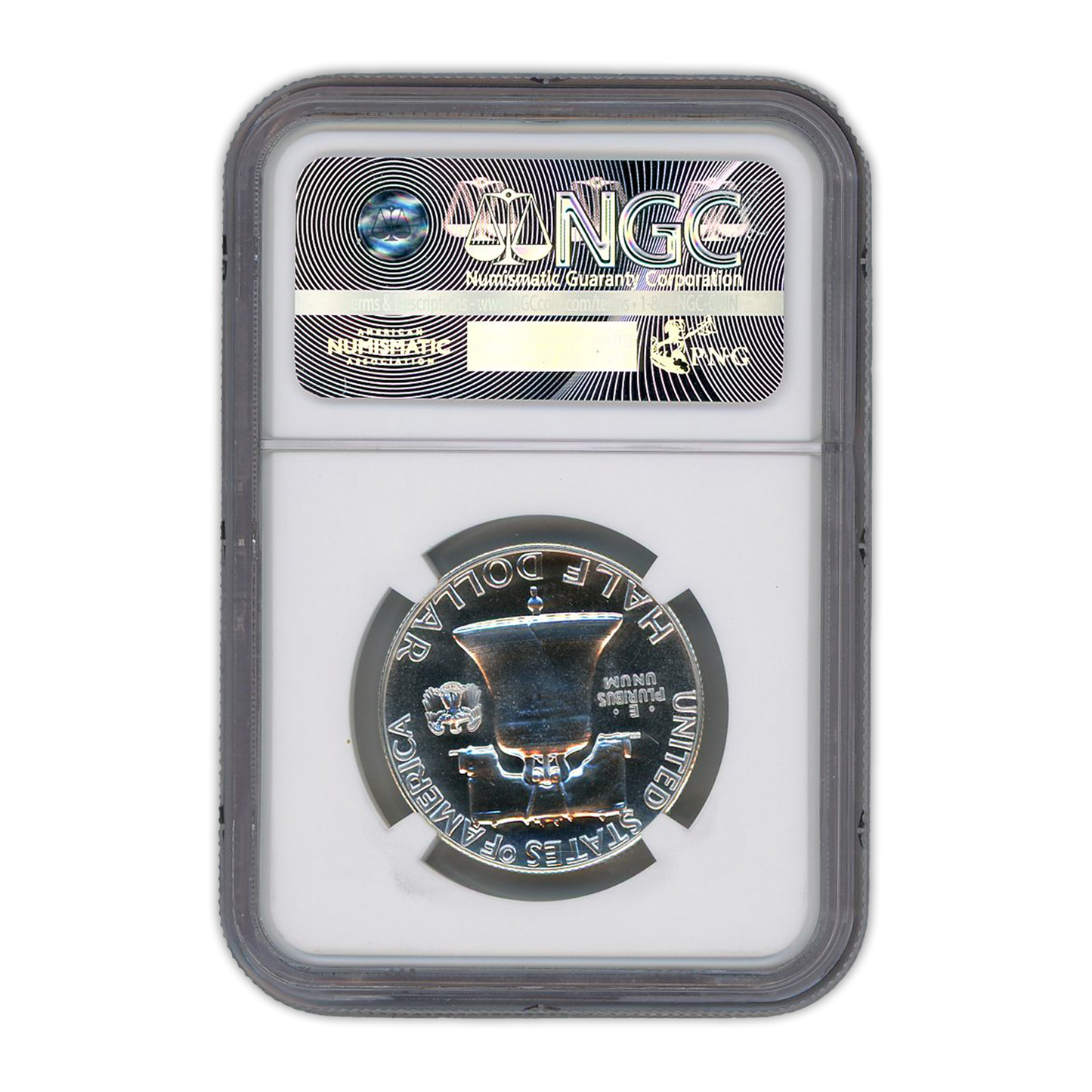 1956 Franklin Silver Half Dollar - Type 2 - NGC PF69 Star Sight White