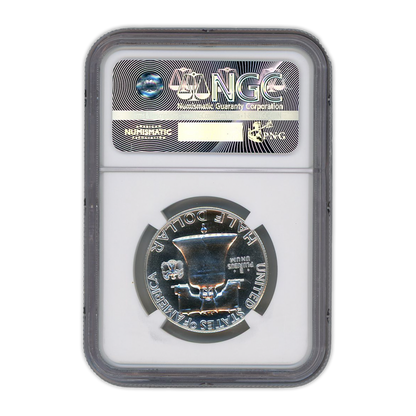 1956 Franklin Silver Half Dollar - Type 2 - NGC PF69 Star Sight White