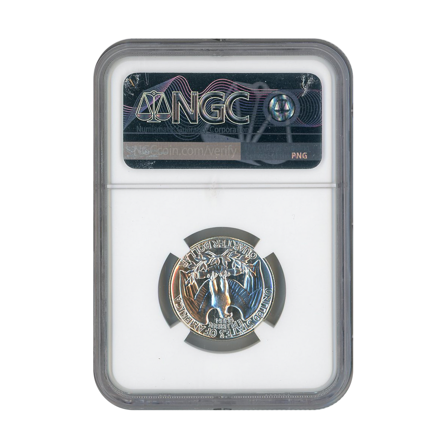 1959 Washington Silver Quarter Philadelphia DDO FS 101 - NGC PF68
