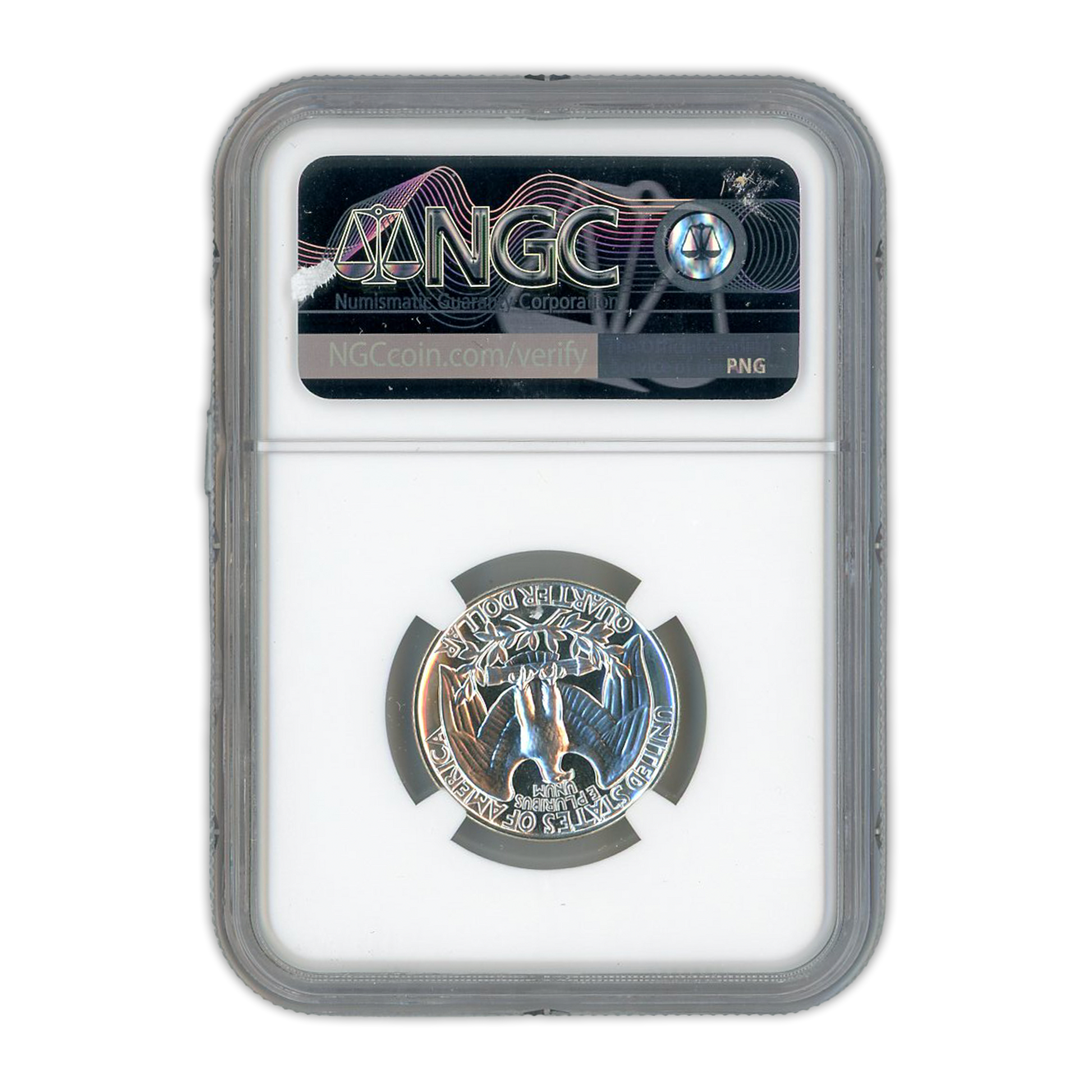 1961 Washington Silver Quarter Philadelphia - NGC PF69 Sight White - CoinsTV