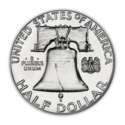 1963 Franklin 90% Silver Half Dollar Philadelphia - Proof