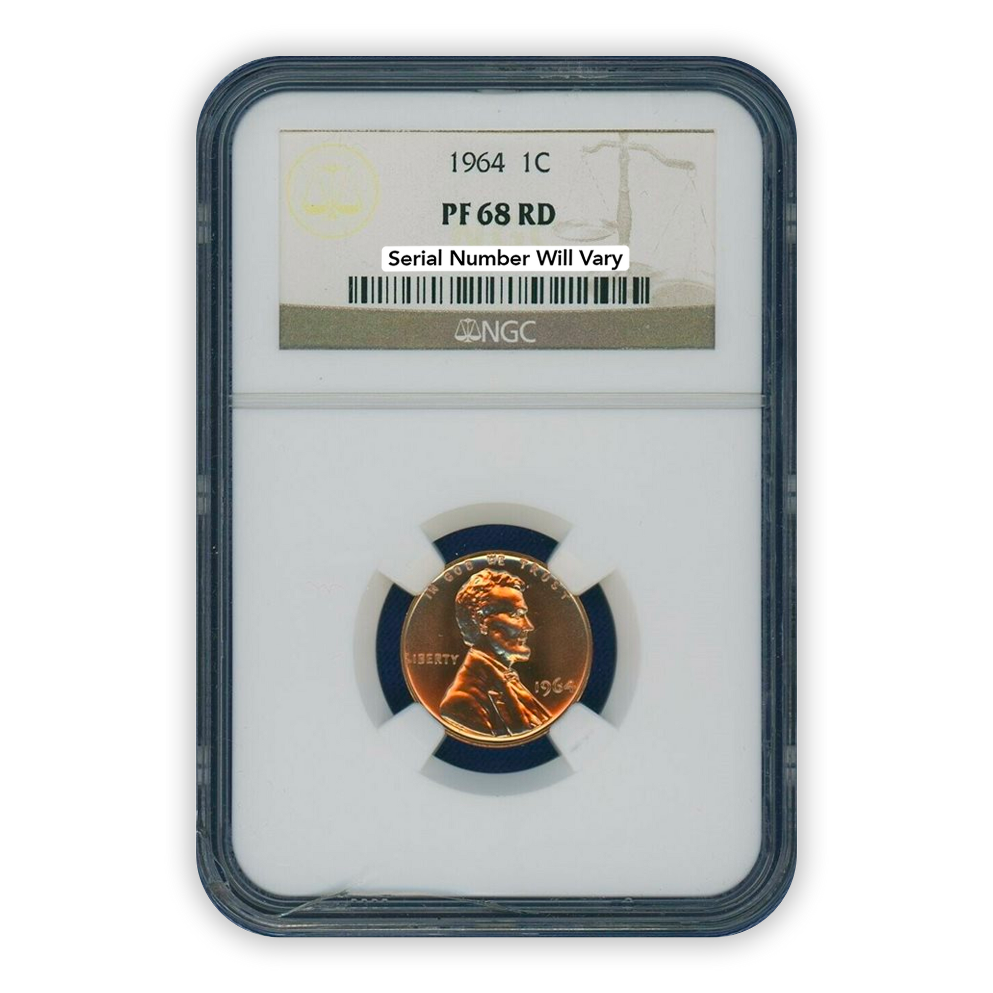 1964 US Proof Set - 5 Coins - NGC PF68 - CoinsTV