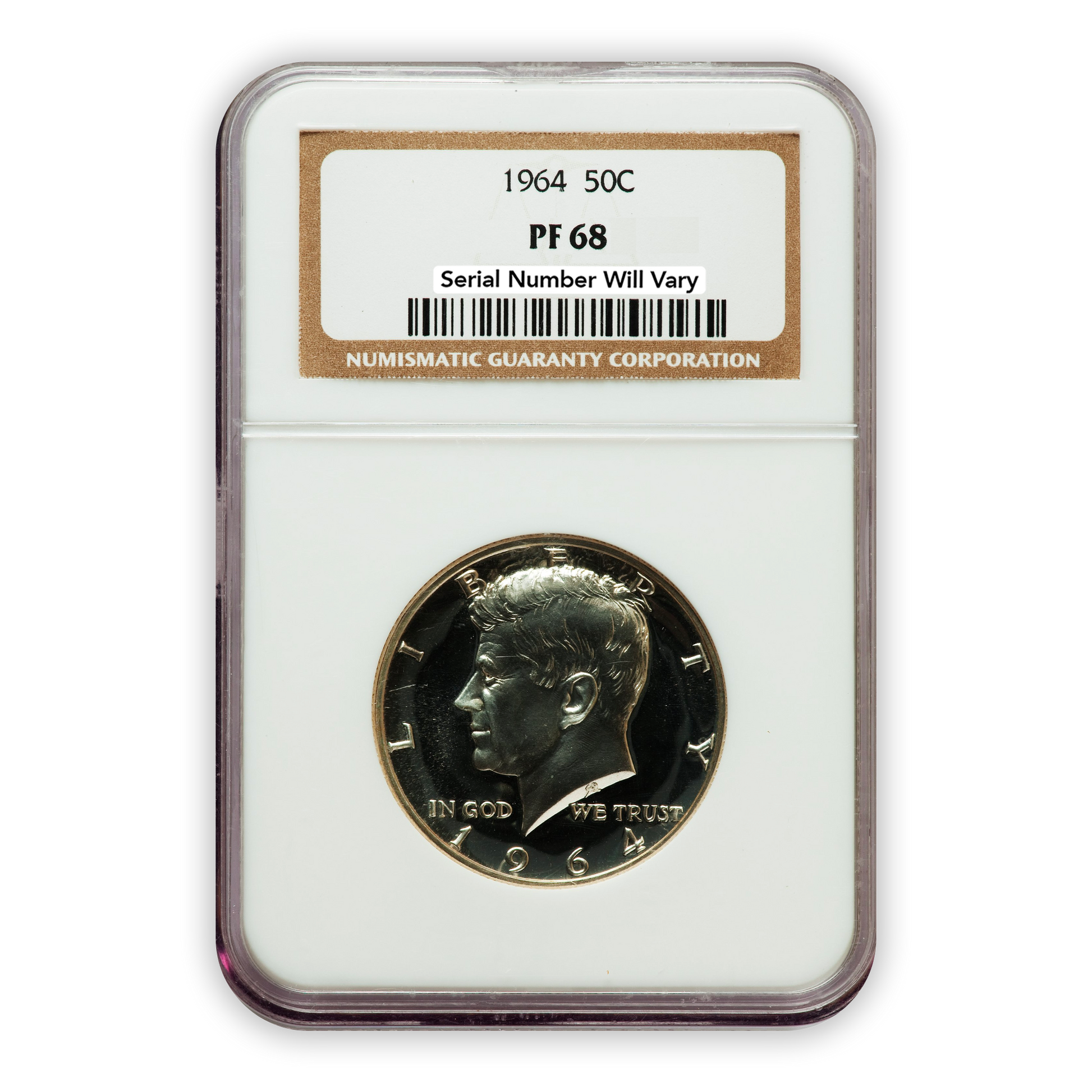 1964 US Proof Set - 5 Coins - NGC PF68 - CoinsTV