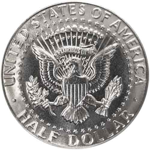 1965 Kennedy 40% Silver Half Dollar Roll of 20 - Uncirculated - CoinsTV