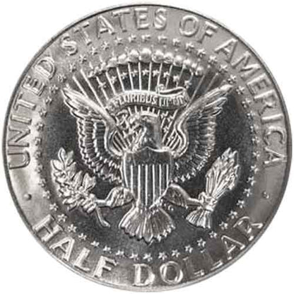 1965 Kennedy 40% Silver Half Dollar Roll of 20 - Uncirculated - CoinsTV