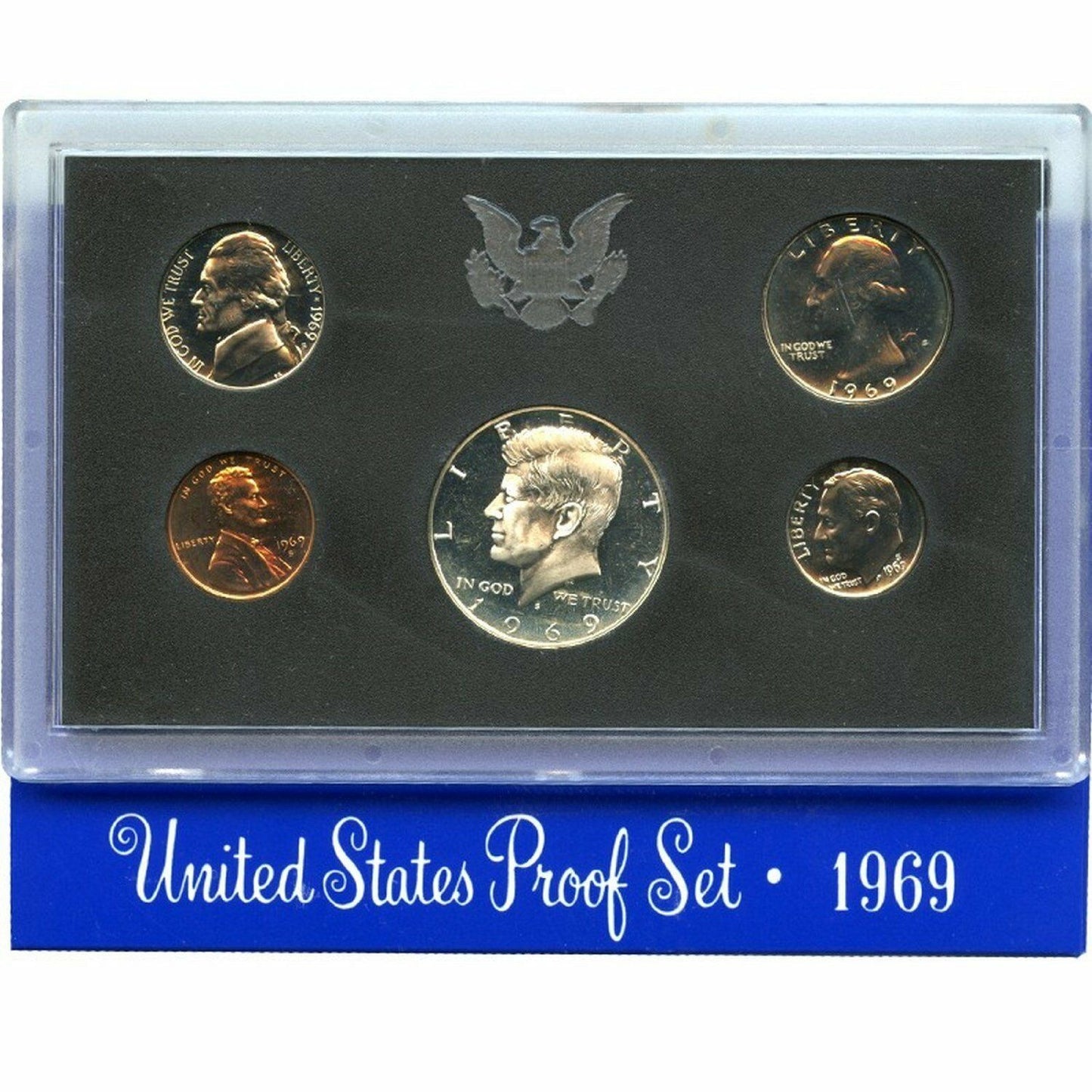 1969 US Proof Set - 5 Coins
