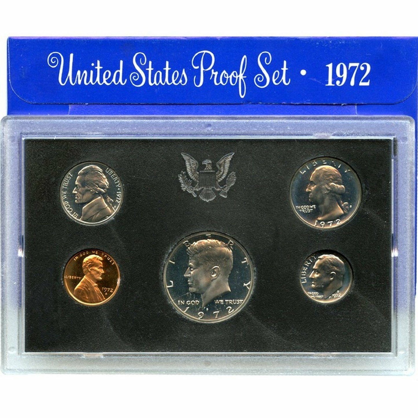 1972 US Proof Set - 5 Coins