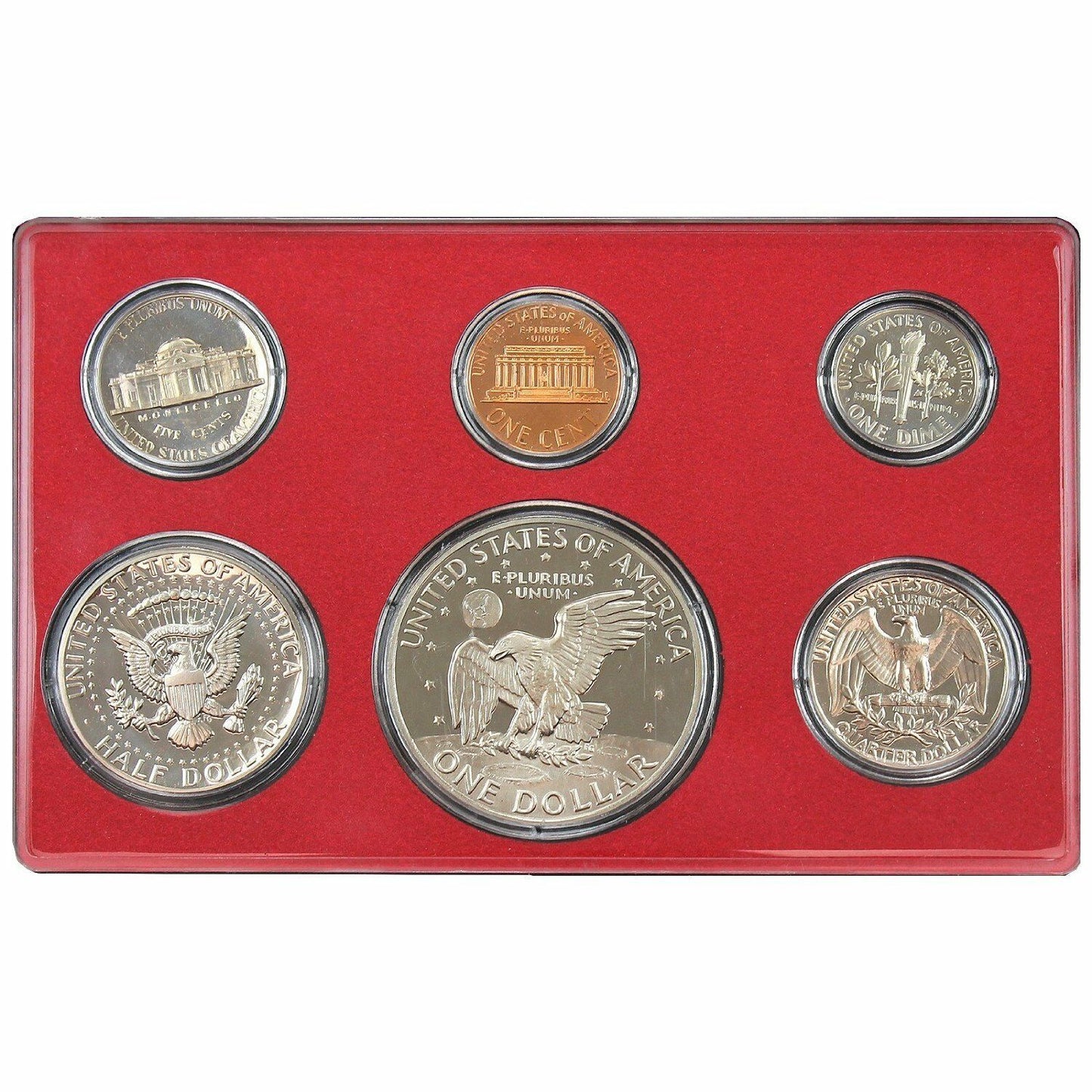 1973 US Proof Set - 6 Coins