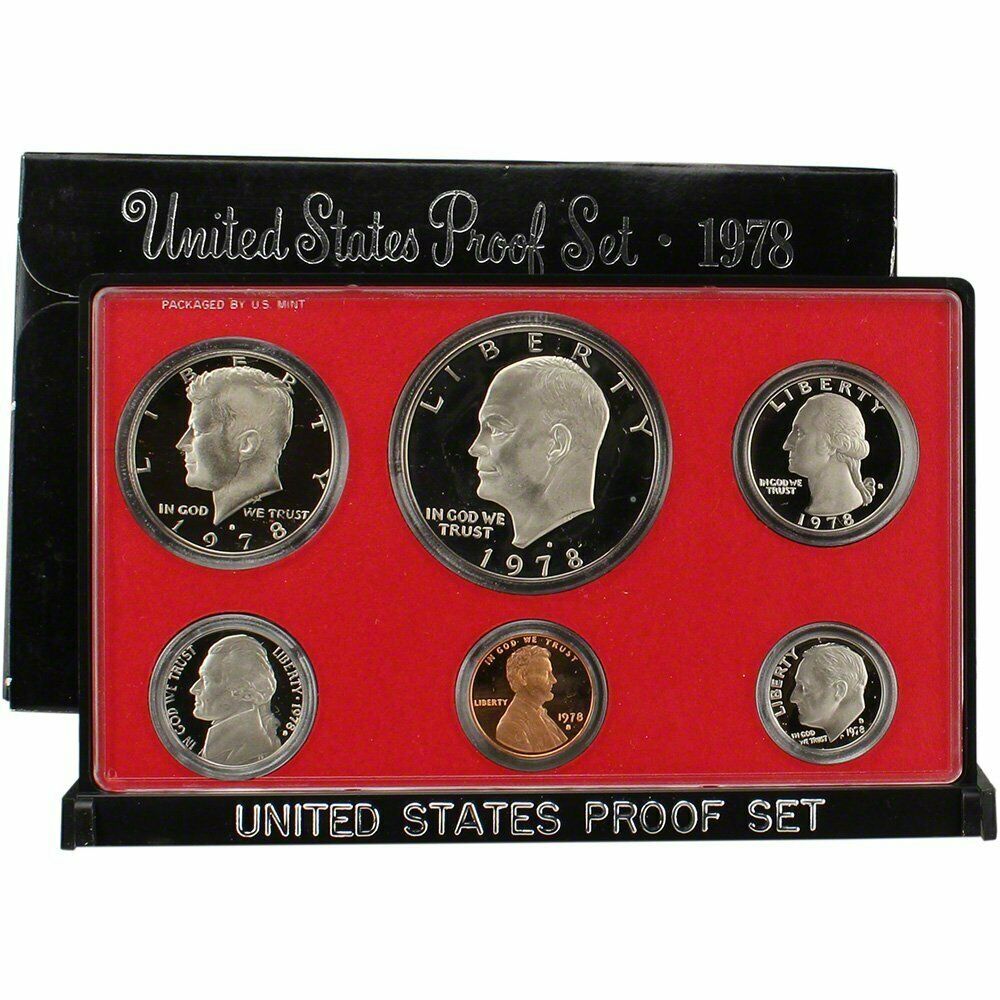 1978 US Proof Set - 6 Coins
