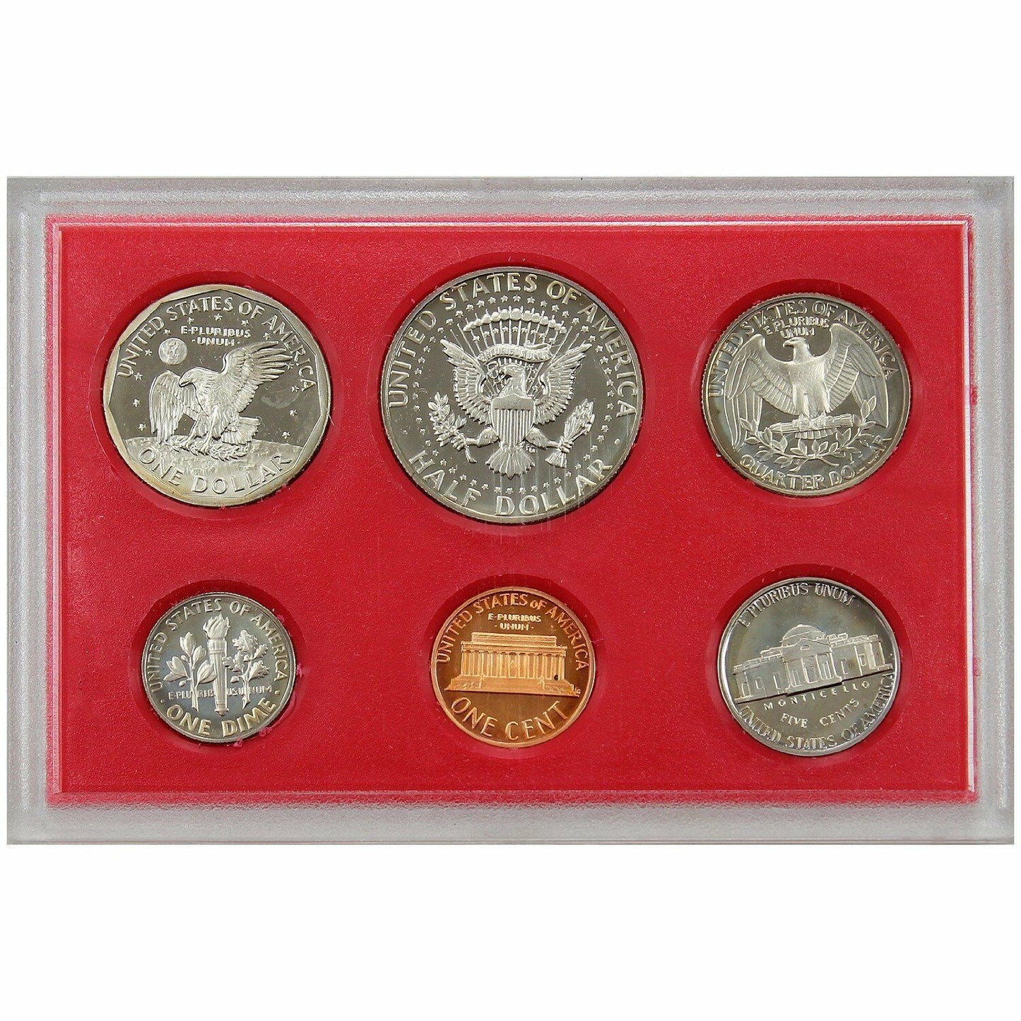 1980 US Proof Set - 6 Coins