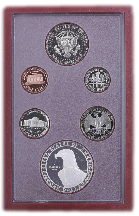 1983 US Prestige Proof Set - 6 Coins - CoinsTV