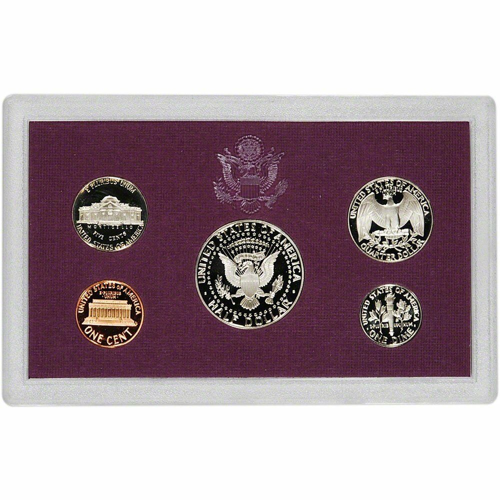 1991 US Proof Set - 5 Coins