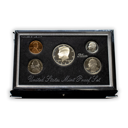 1992 Premier Silver Proof Set - 5 Coins
