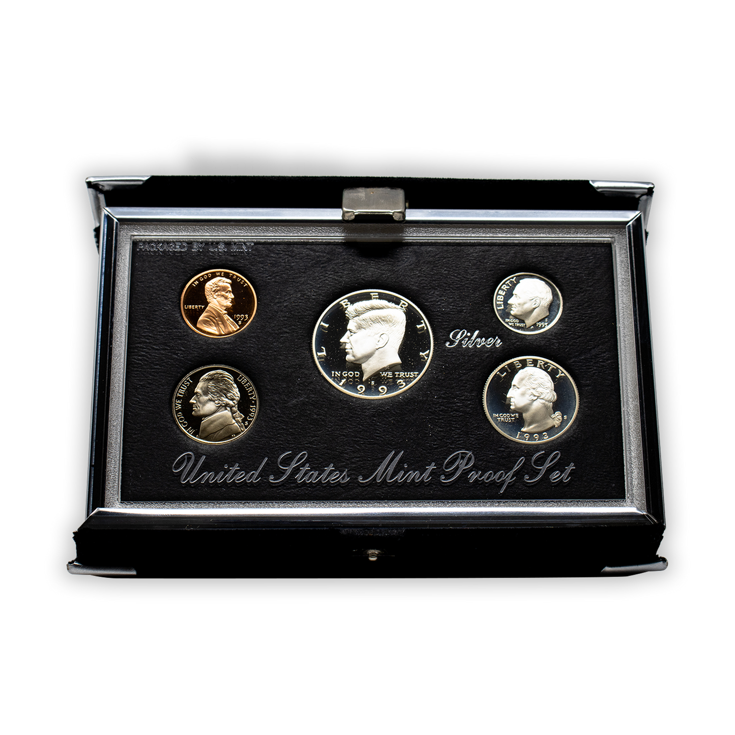 1993 Premier Silver Proof Set - 5 Coins