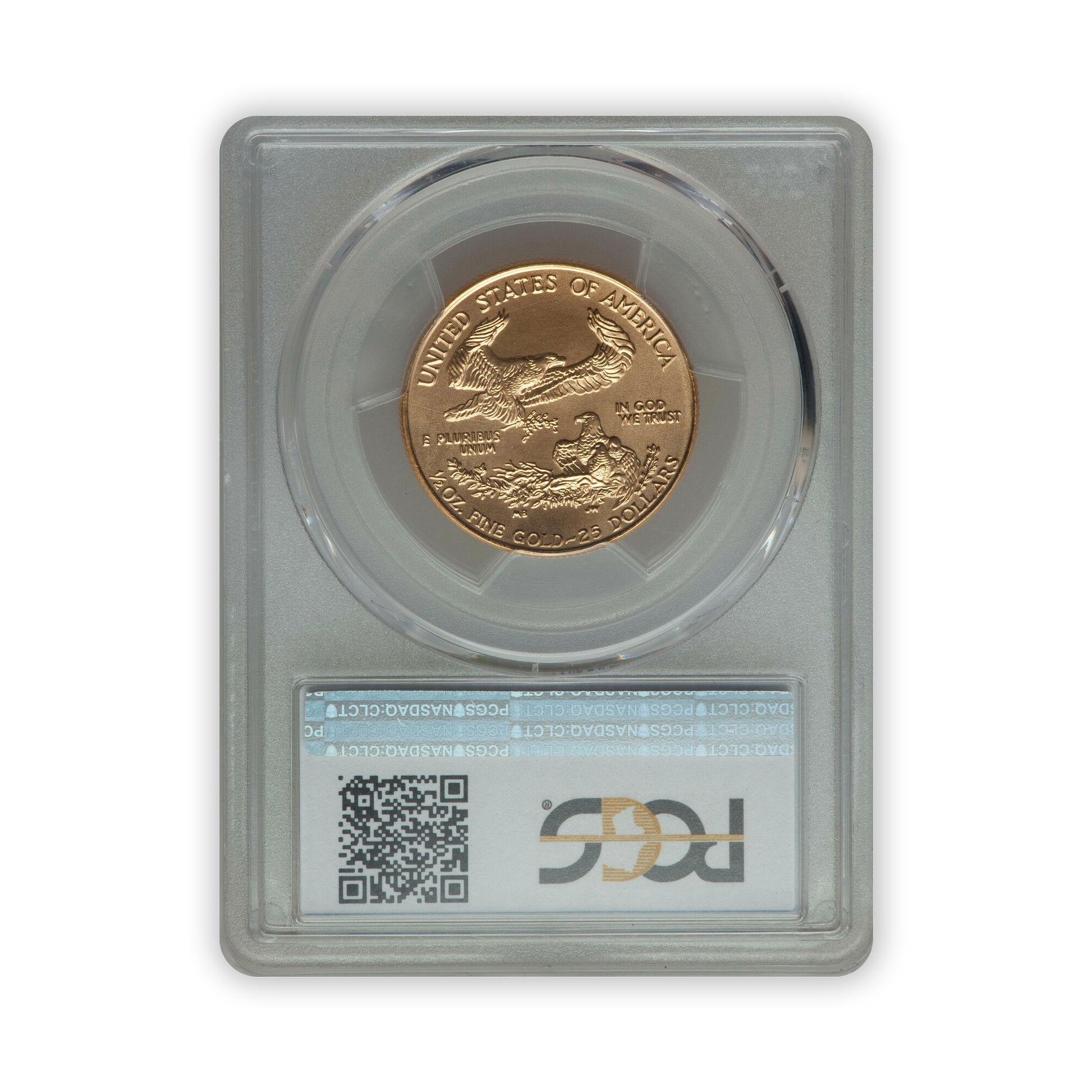 1995 $25 Gold Eagle - 1/2 oz West Point PCGS MS70 - CoinsTV