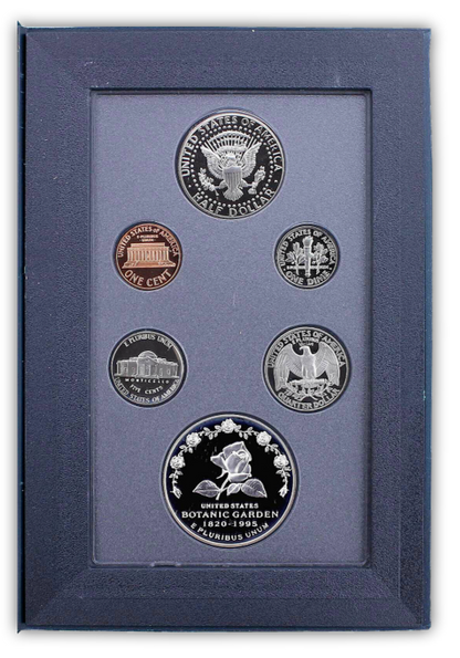 1997 US Prestige Proof Set - 6 Coins